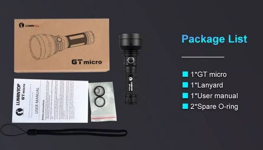 Lampes: Lumintop GT Micro XPL-HI Version mit 1000 Lumen – Neuf avec emballage d'origine à Arbon par Helmuth 8
