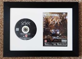 Slayer - Original Autogramm gerahmt - DVD - rar