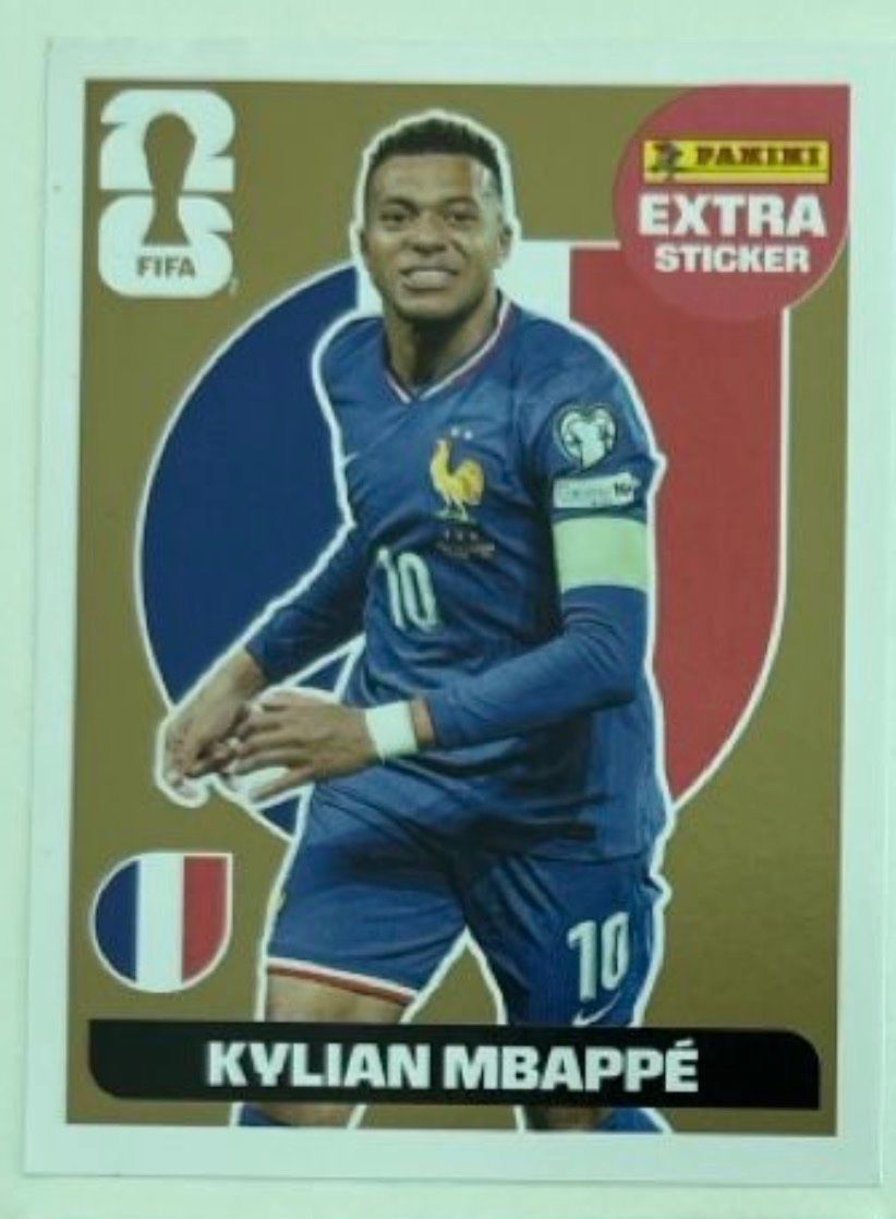 Panini Sammelbilder & Trading cards: MBAPPE PANINI Extra Gold – Neu (gemäss Beschreibung) aus Stäfa von greety1981