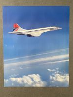 Original Vintage Poster - Concorde British Airways