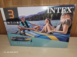 Intex Challenger 3 Schlauchboot – neuwertig – komplett mit Z