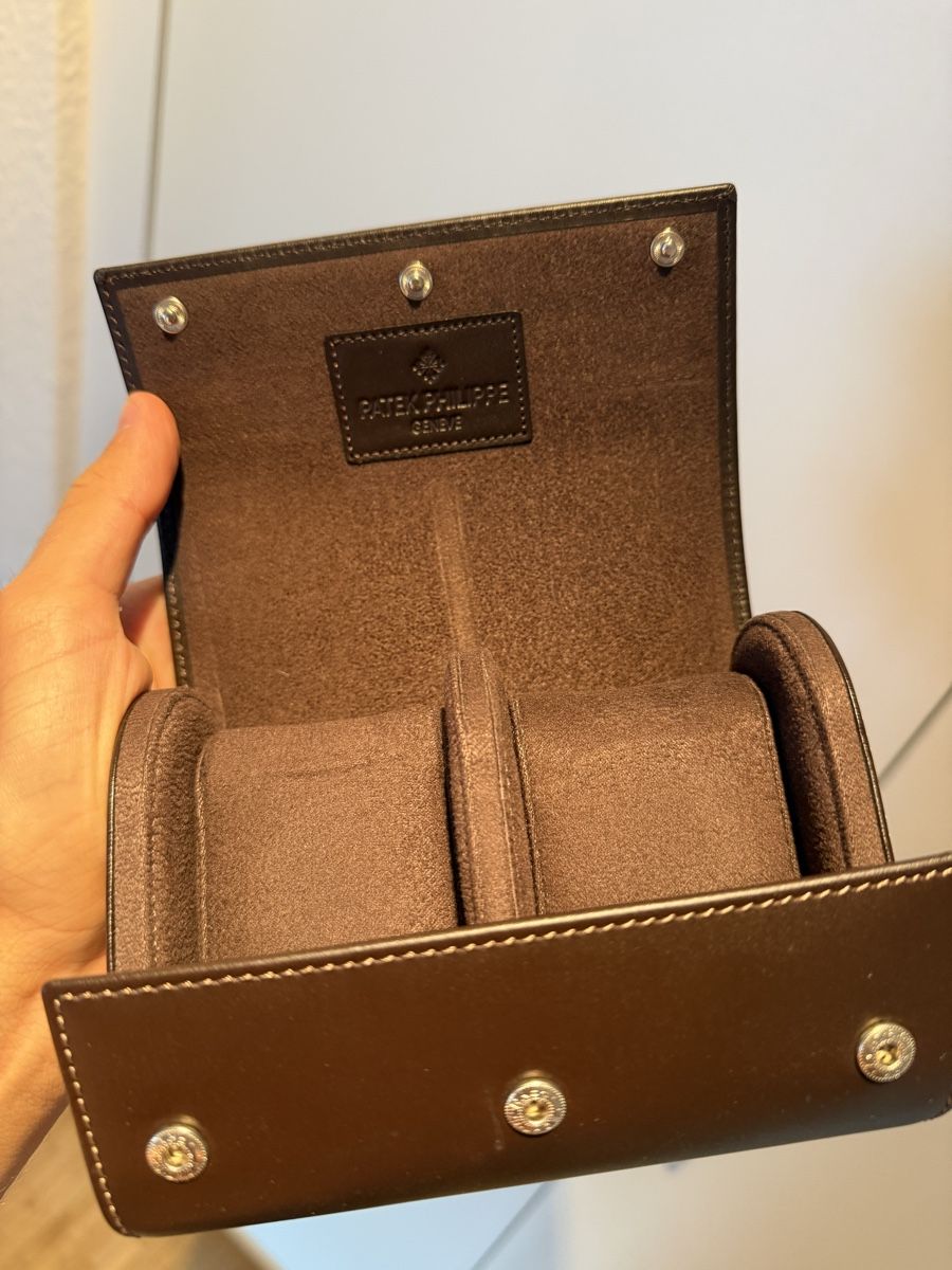 Patek Philippe Scatole porta orologi: Patek Philippe Watch Roll 2 Spots – Nuovo e nell'imballaggio originale da Genève venduto da SG_73 1