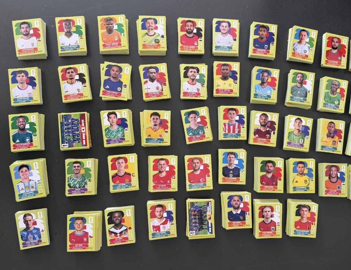 Panini Carte collezionabili: PANINI STICKER 4000+ – Nuovo e nell'imballaggio originale da Maienfeld venduto da and_g6ts