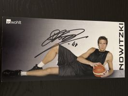 Autogrammkarte Dirk Nowitzki