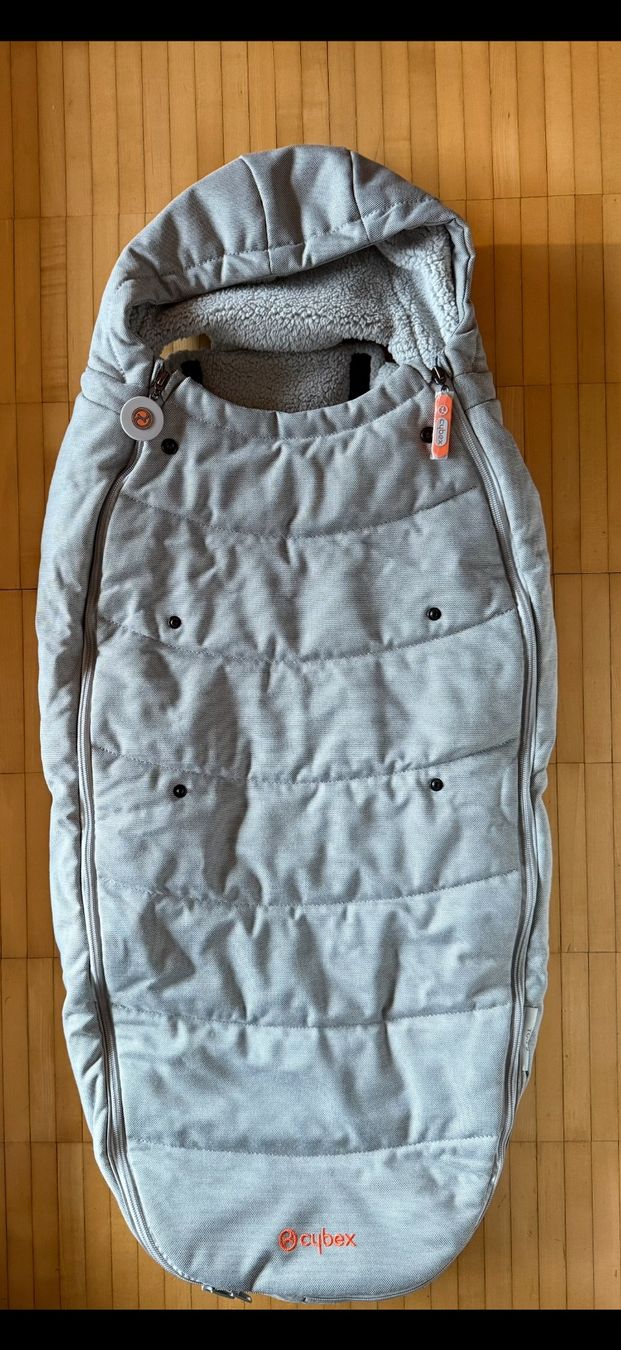 Cybex Sacchi a pelo: Winterfusssack Cybex Gold grey – Nuovo (secondo la descrizione) da Wiesendangen venduto da Tam_spano 1