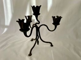 Candelabro in Ferro Battuto – Artigianato Svizzero