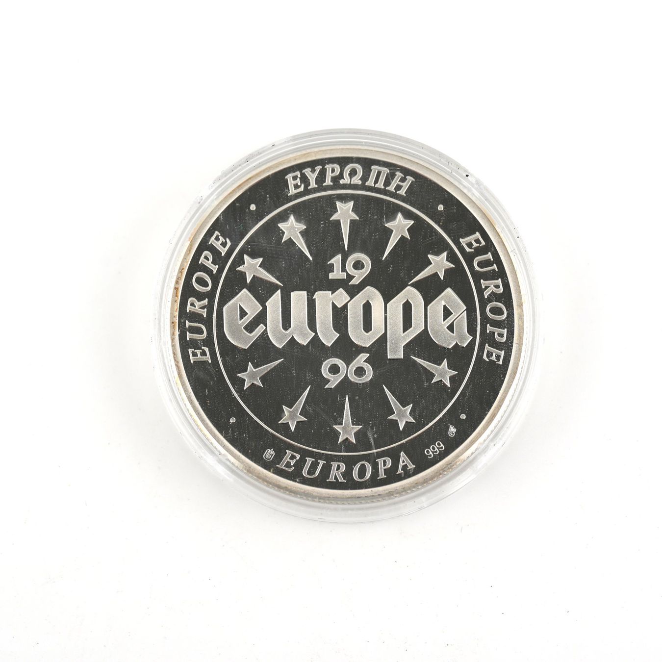 Medaglie: Silbermedaille Europa 1996 Danmark – Usato da Basel venduto da Edelmetallhaus24 1