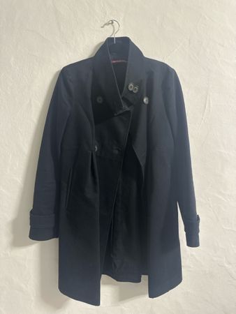 Manteau Comptoir des Cotonniers noir coton bon état