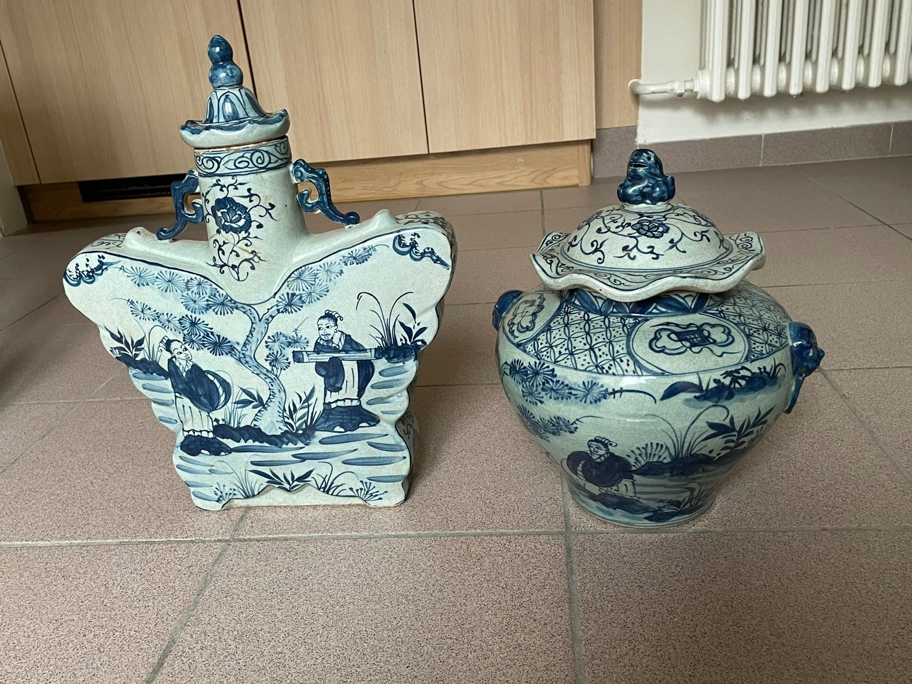 Vasi & Recipienti: 2 Vase chinois ancienne – Usato da Buttes venduto da ButtA15