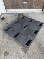 Kunststoff Paletten schwarz gebraucht guter Zustand