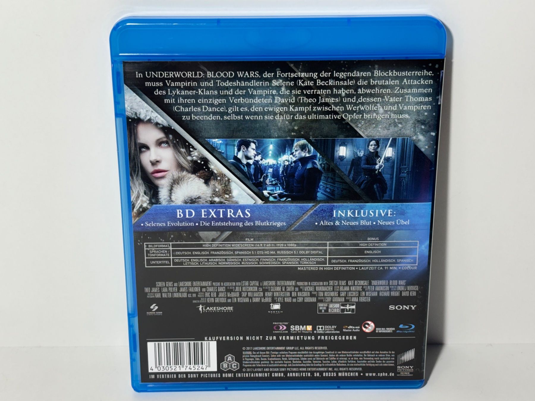 Tutti i DVDs: Underworld 1-5 Blu Ray – Usato da Wilderswil venduto da Sstriker 9