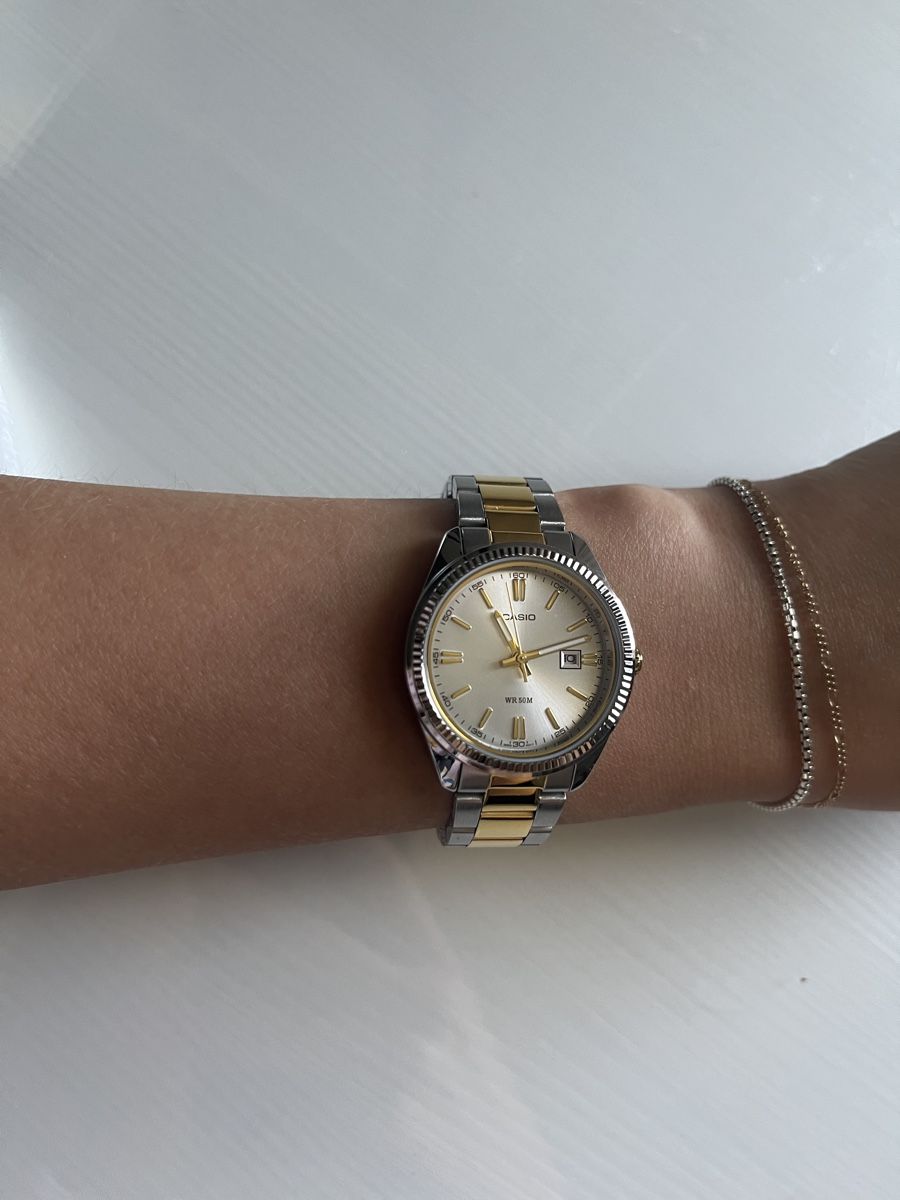 Casio Orologi: Casio Damenuhr in Gold/Silber – Nuovo (secondo la descrizione) da Sulgen venduto da jac_hp2g 1