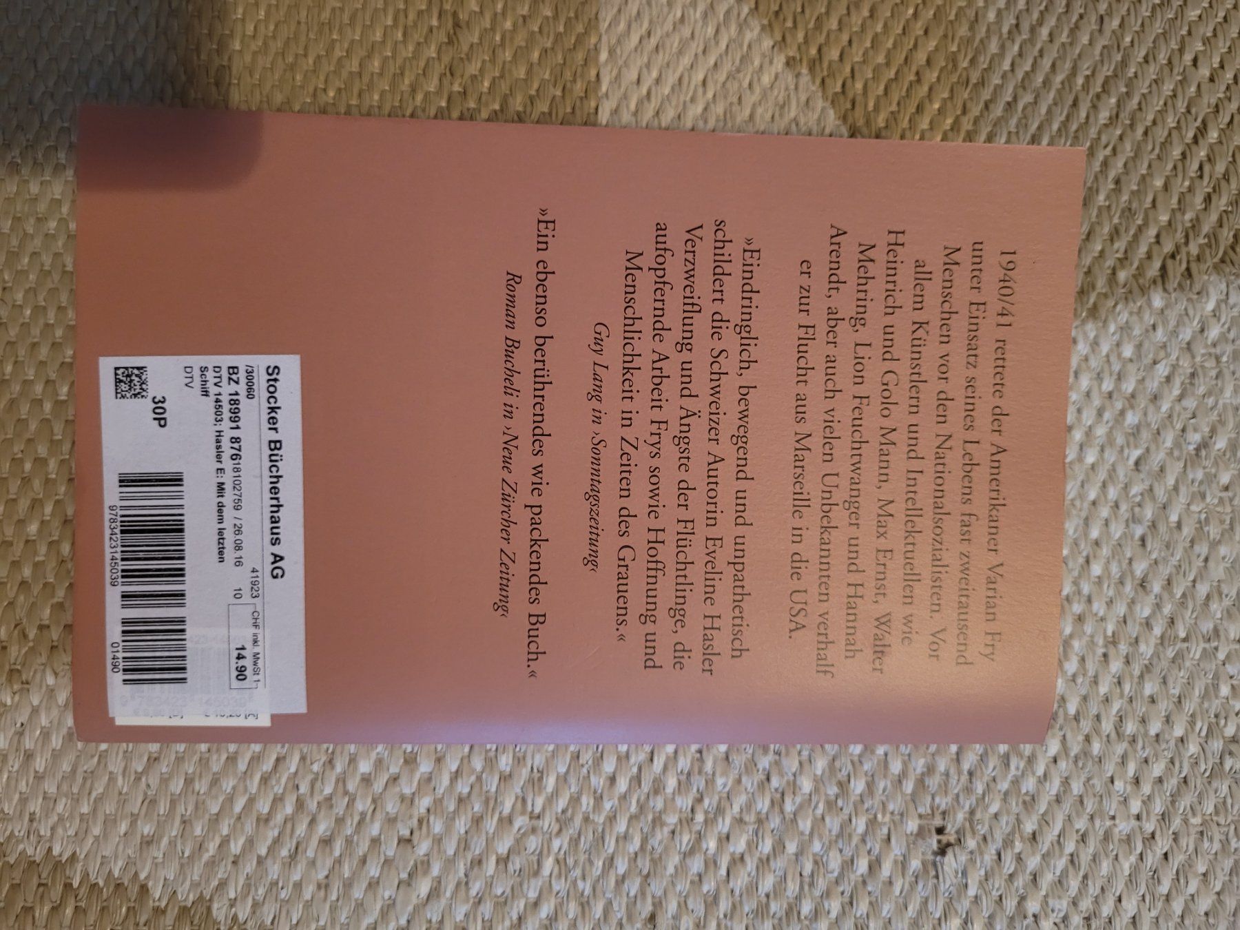 Bücher: Mit dem letzten Schiff – Gebraucht aus Perlen von Safari_23 1