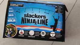 Slackline  Ninja Warrior Kletterparcours