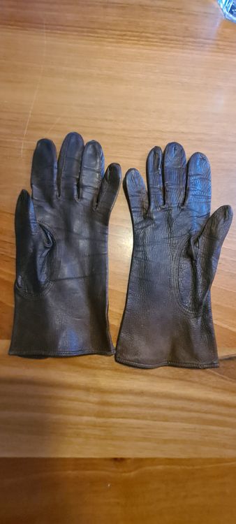 Gants & mitaines : Braune weiche Lederhandschuhe Gr. 7 – D'occasion à Neftenbach par Aussiefan007 1