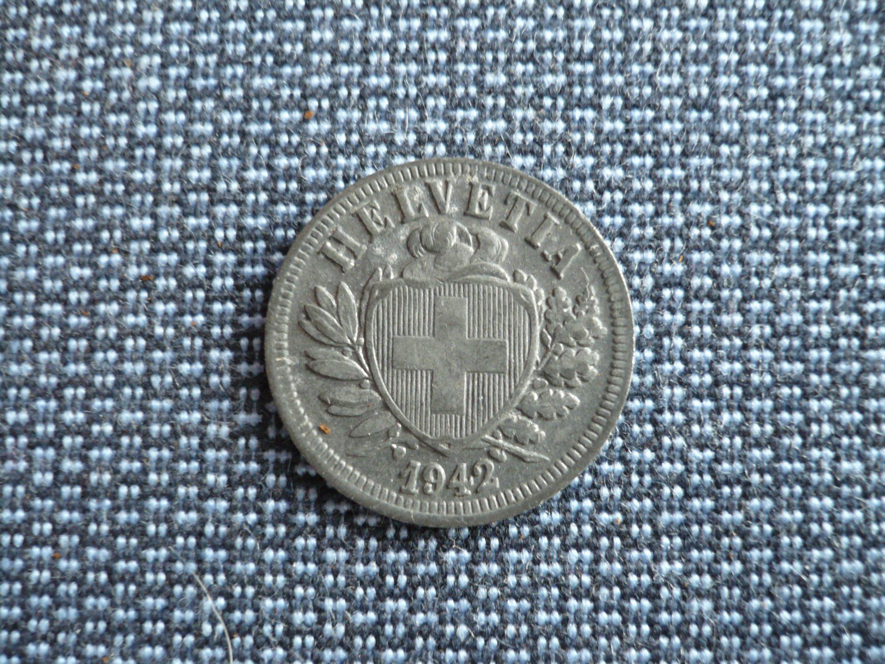 Tutti le monete: 2 Rappen 1942 Zn – Usato da Winterthur venduto da kormorans