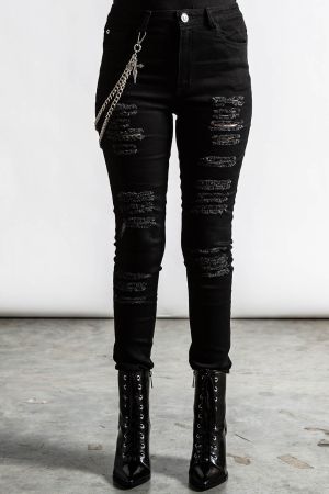 KILLSTAR R.I.P. SLASH JEANS XXL