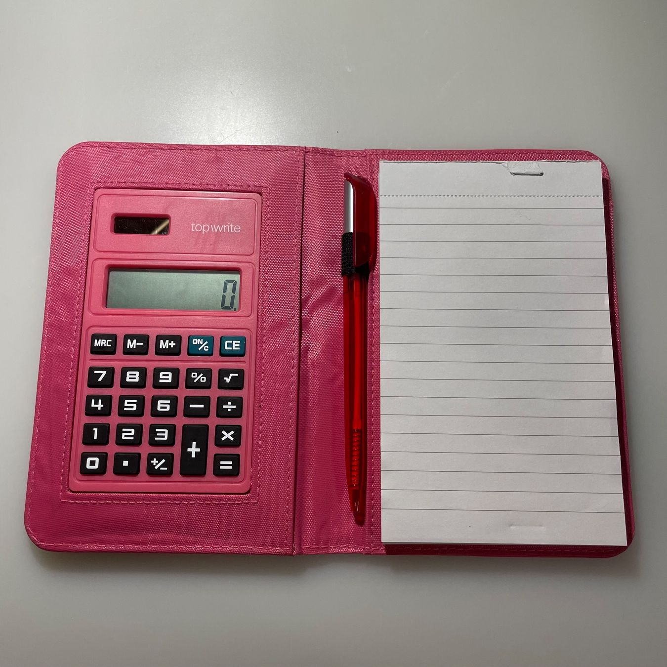 Calcolatrici tascabili: NEU: Taschenrechner mit Notizblock & Stift pink – Nuovo (secondo la descrizione) da Bellach venduto da Dreamer2501