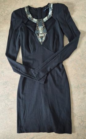 FRENCH CONNECTION KLEID XS 34 DRESS , TOP MIT SCHUHE , JACKE
