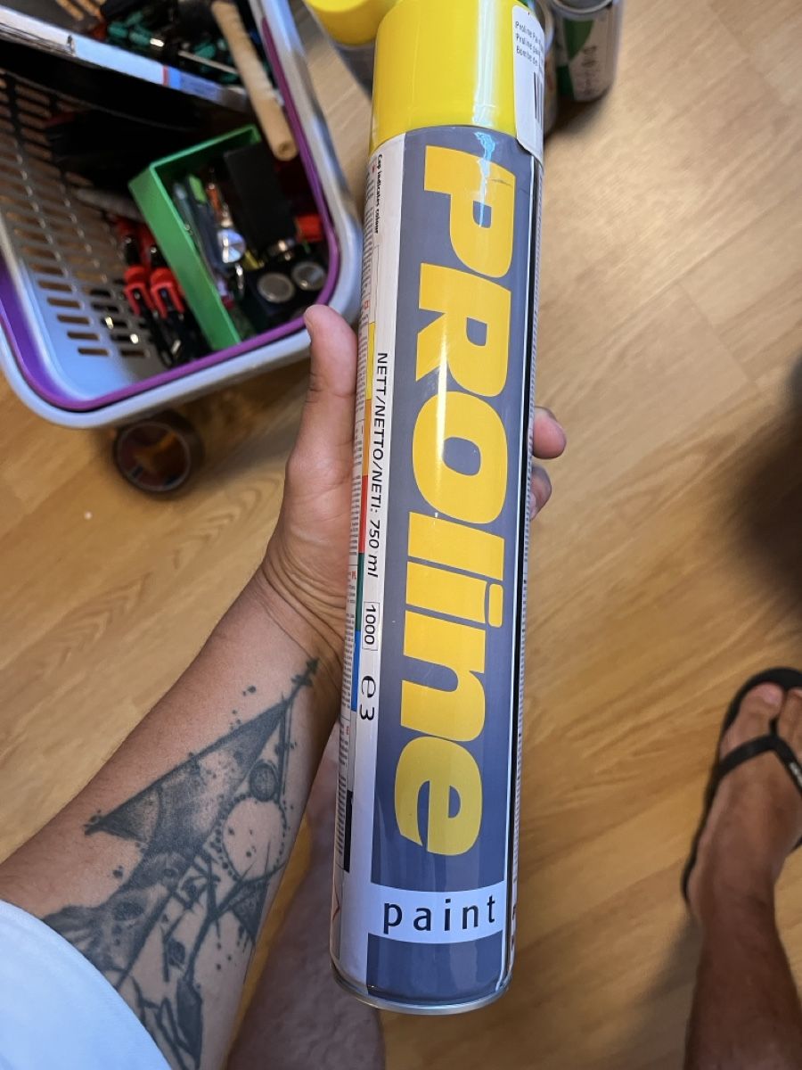 Farben: Proline Paint Spray Yellow 750ml – Neu und originalverpackt aus Berlingen von edu_qy9y