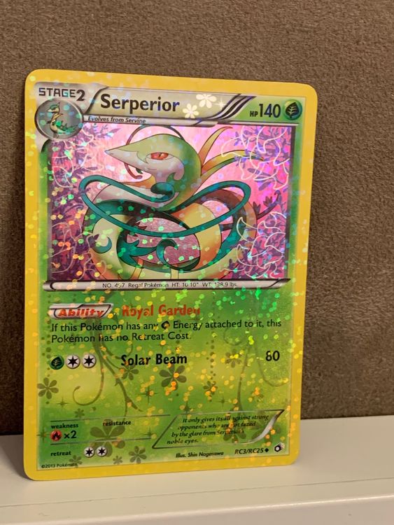 Serperior Holo ENG Legendary Treasures Pokemon RC3/RC25 | Kaufen