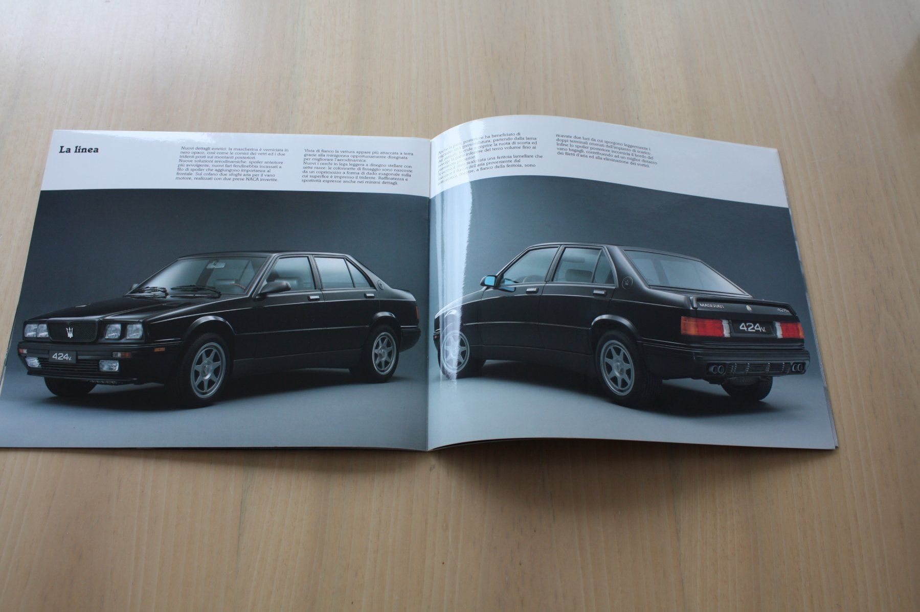 Maserati Documenti: Maserati 4.24v Prospekt/Brochure – Usato da Wikon venduto da erwin400 5