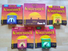 Siedler von Catan Kartenspiel + 4 Erweiterungen 1998 neu OVP