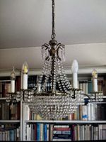 Vintage Kristal Lüster Lampe