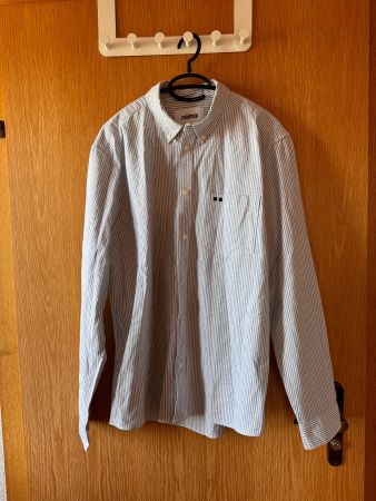 Klassisches gestreiftes Hemd für Männer Gr. L-XL