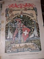 Schweiz. Landesmuseum ZH Seltenes Exemplar v.1898 Dokukument