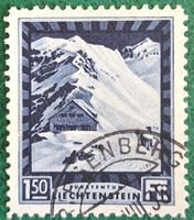 Timbre Liechtenstein 150 Centimes, 1930 M#106