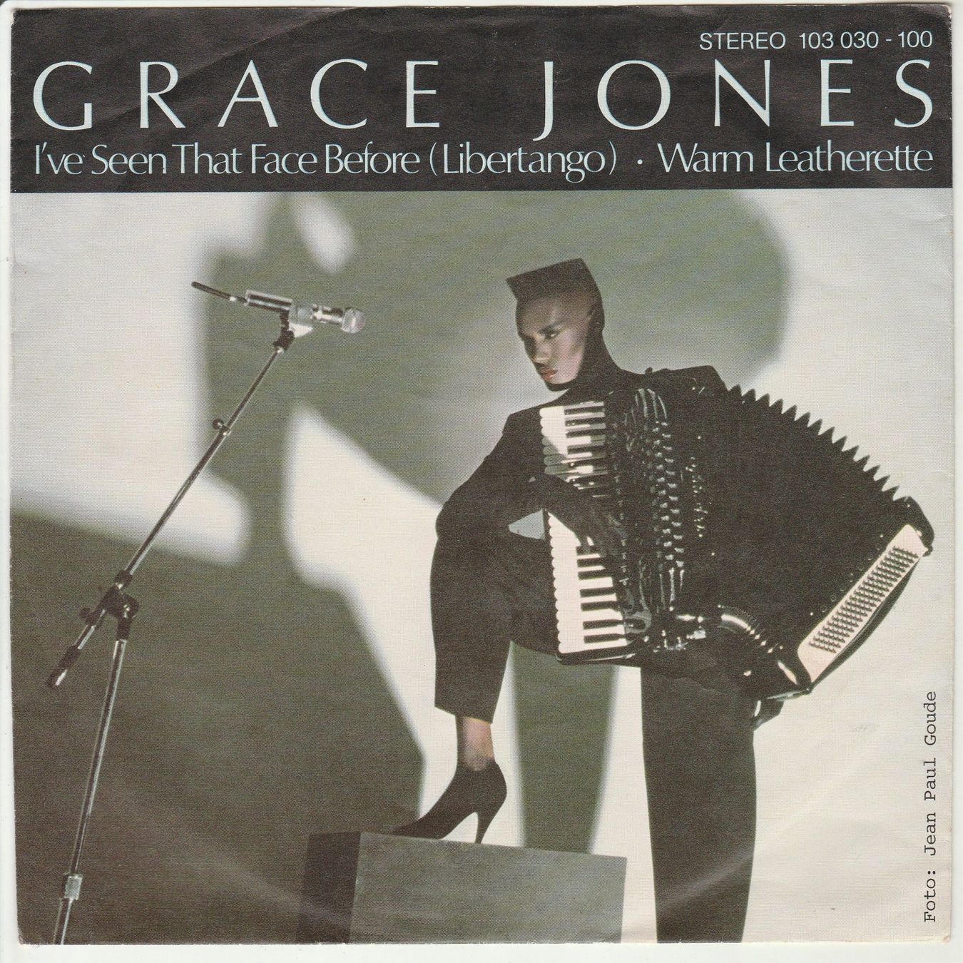 Schallplatten: Grace Jones - I've seen that Face before 7" Vinyl 1981 – Gebraucht aus Tübach von JamesStone
