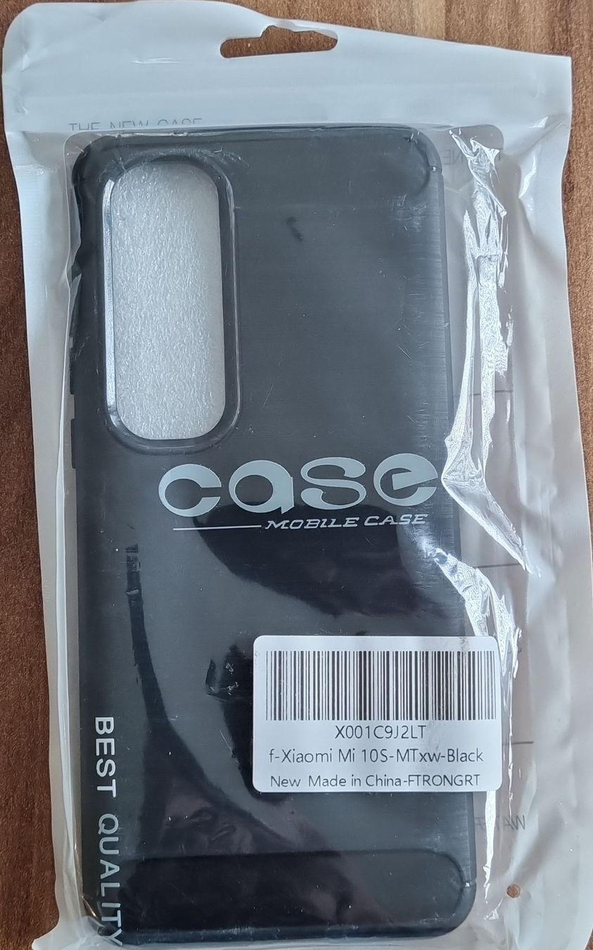 Cover & Protezioni schermo: Coque Xiaomi Mi 10S Noir - Protection Optimale - Neuve – Nuovo e nell'imballaggio originale da Courtepin venduto da marco_polo_xiii