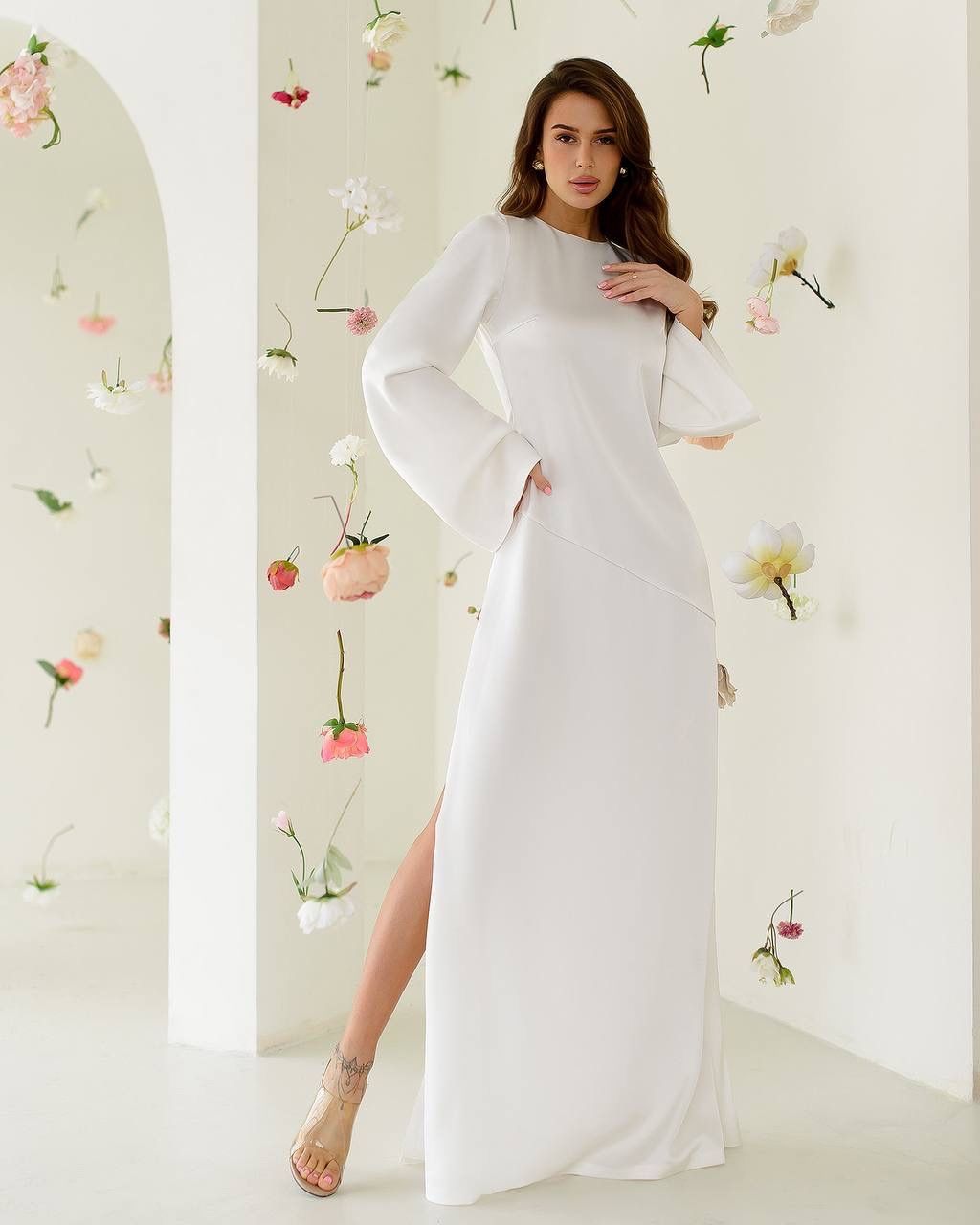 Vestiti: White Maxi Dream Dress with Open Back size: S – Nuovo e nell'imballaggio originale da Zürich venduto da Ms.Me-Fashion 3