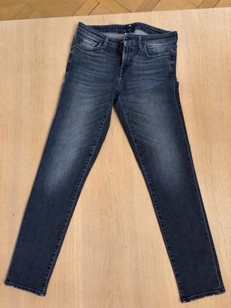 7 For All Mankind Jeans Dunkelgrau 30