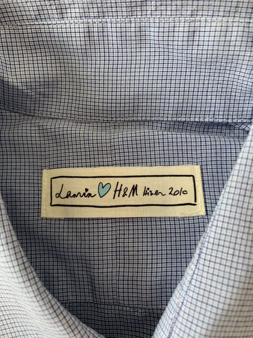 Camicie: LANVIN for H&M Hemd hellblau – Usato da Zürich venduto da DidierTG 4