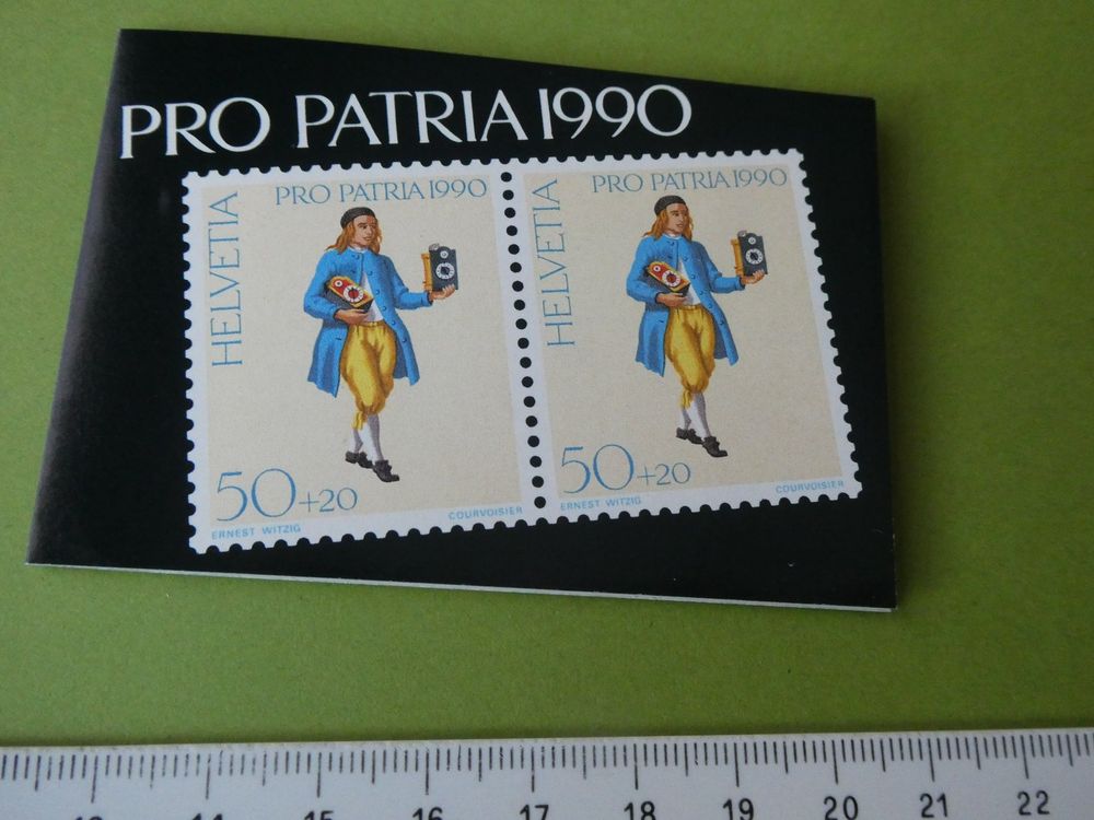 Pro Patria 1990, Markenheftchen o ET Kaufen auf Ricardo