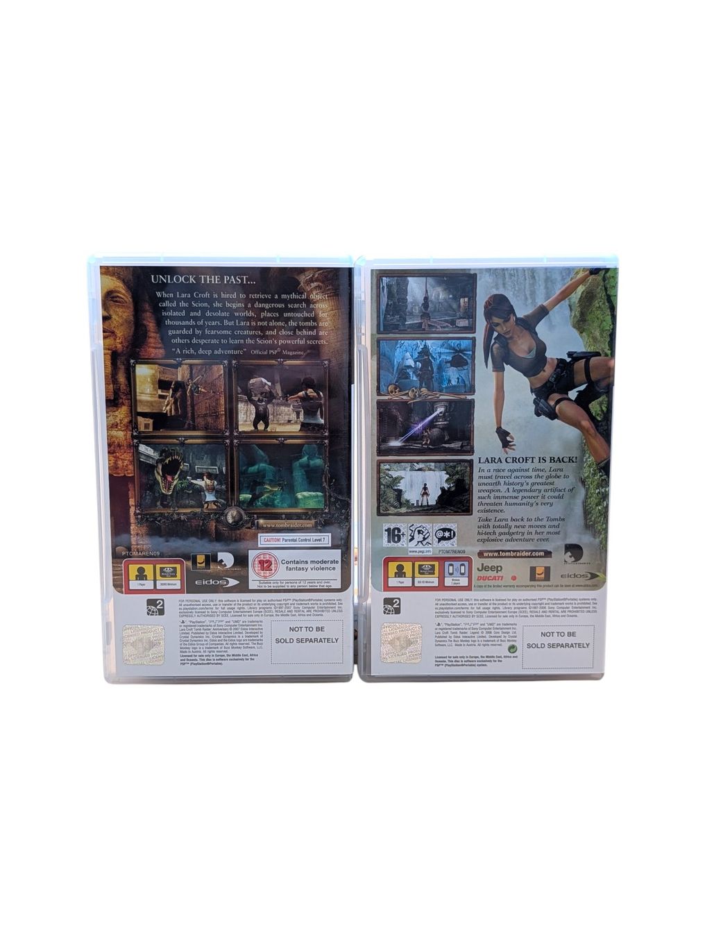 Sony Giochi: Lara Croft Tomb Raider Double Pack PSP – Usato da Domat/Ems venduto da IsseldorsShop 5
