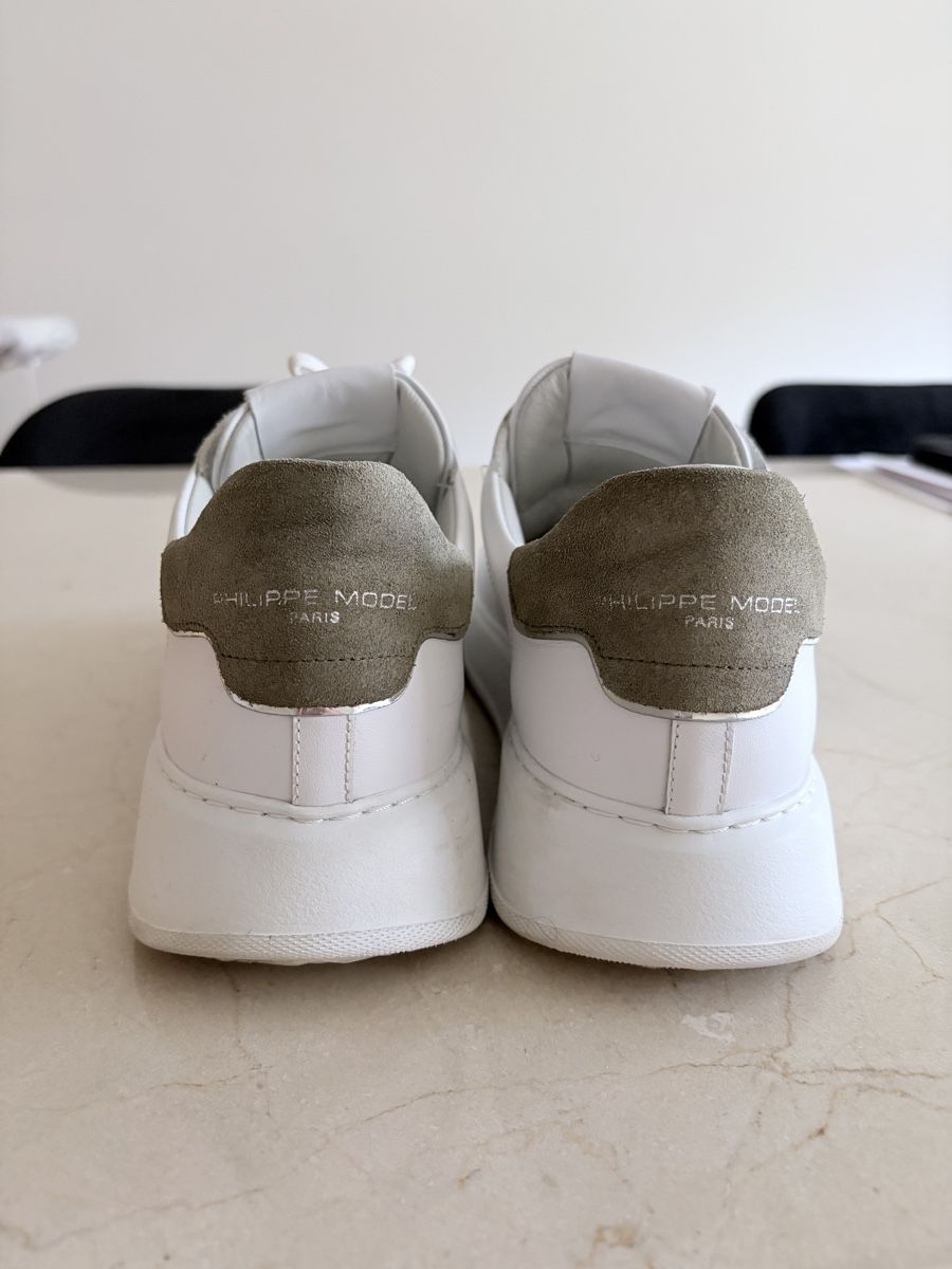 Scarpe da uomo: Philippe Model Sneaker Weiss Gr. 44 - Top Zustand! – Nuovo (secondo la descrizione) da Fahrweid venduto da Etam_13 6