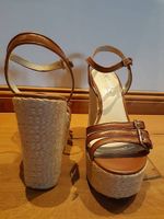 braun/cognac Wedge Keilsandalette (Michael Kors), Gr. 42