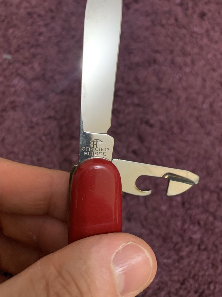 Victorinox Taschenmesser: Victorinox Offiziersmesser Rot – Gebraucht aus Lyss von nekoreh 2