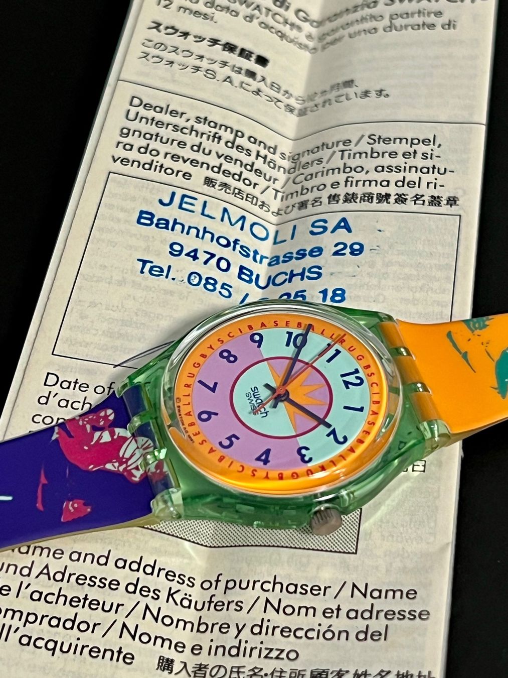 Swatch Uhren: SWATCH GG117 curling – Gebraucht aus Sion von ROBY_ROBY_ROBY 3