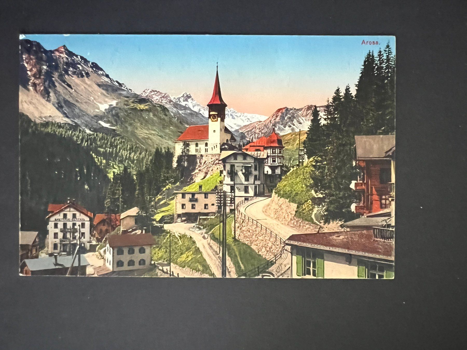 Cartes postales: Ansichtsk. 1918 Arosa Litho   (V528) – D'occasion à Hinwil par Sidi4