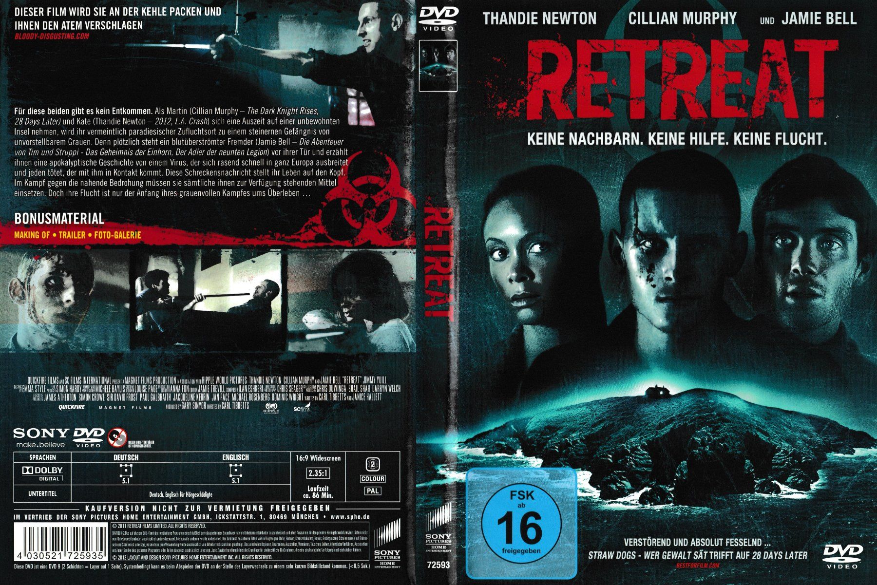 Tutti i DVDs: DVD - Retreat – Usato da Langnau am Albis venduto da MediaRescuerKeLoX