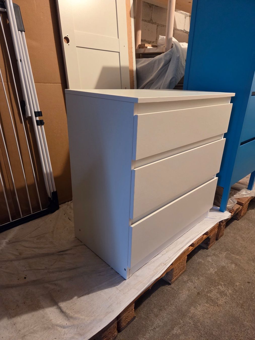Ikea Cassettiere: Kommode IKEA weiss 4 Schubladen – Usato da Hütten venduto da joy_g8fz 3