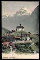 AK Wassen, Windgelle, Gotthardbahn