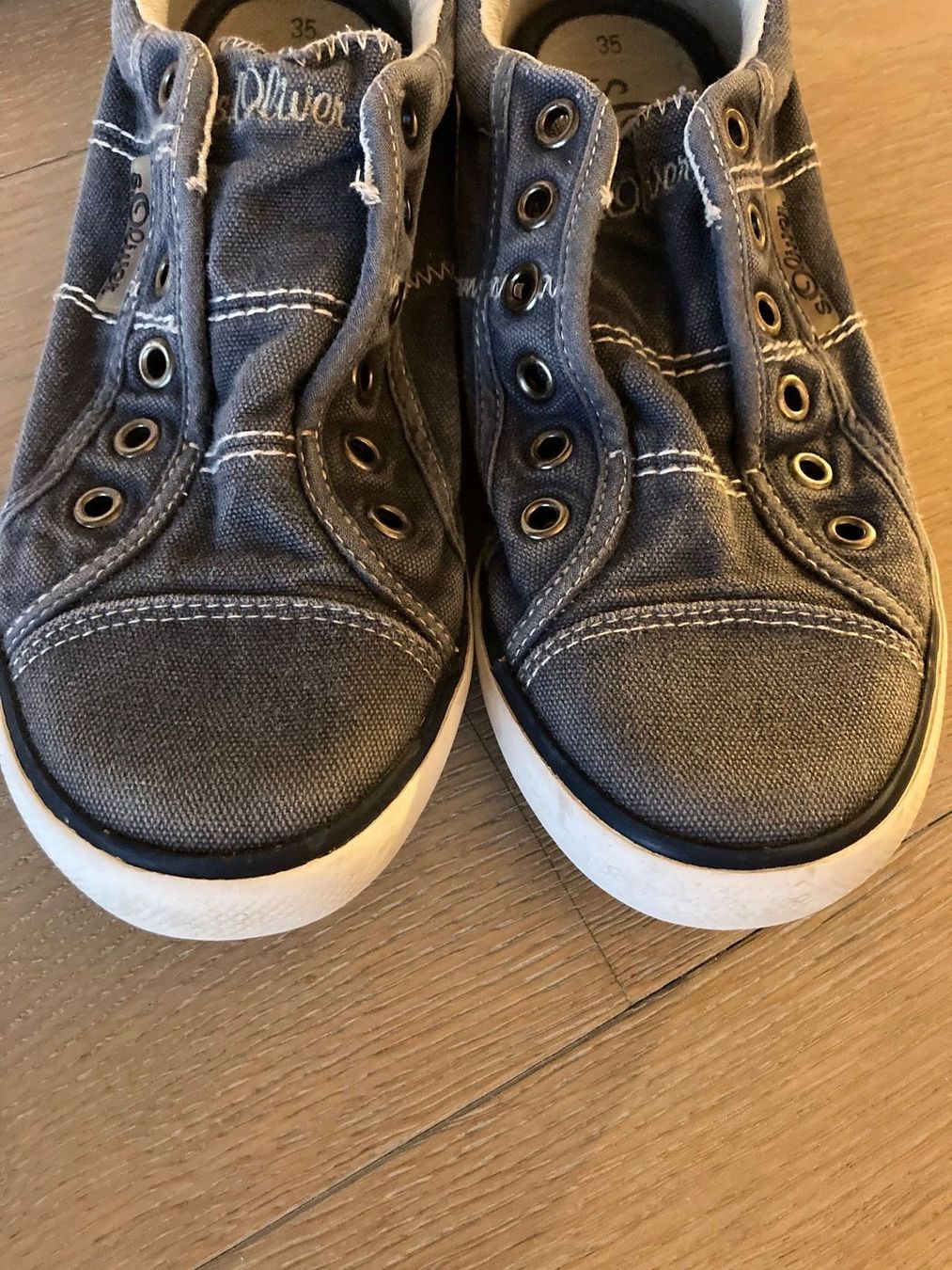 S.Oliver Schuhe für Jungen: Sneakers Jeans S. Oliver Gr. 35 – Gebraucht aus Meilen von Golfer04 3
