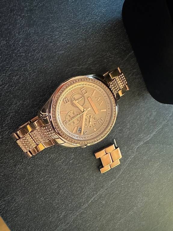 Orologi: Armani Exchange Uhr Rosegold – Usato da Pfäffikon SZ venduto da Melanie335 3