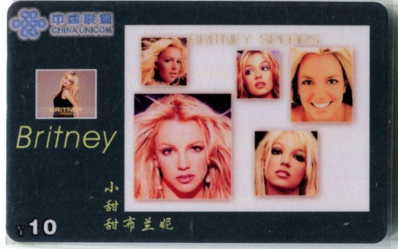Telefon- & Taxkarten: Telefonkarte "Britney Spears". – Gebraucht aus Basel von Butsch5