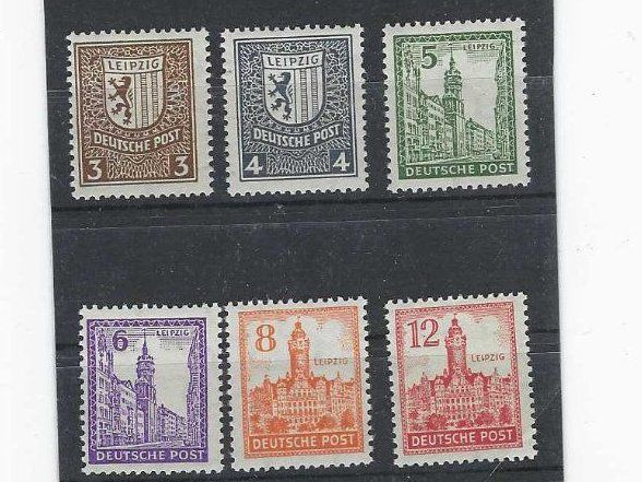Tutti i francobolli: ALLIIERTE BES./SBZ W.SACHSEN 1946 ** – Nuovo (secondo la descrizione) da Dintikon venduto da bonita099